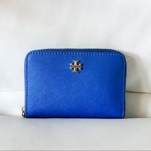 Tory Burch Robinson Royal Blue Coin Purse 💙